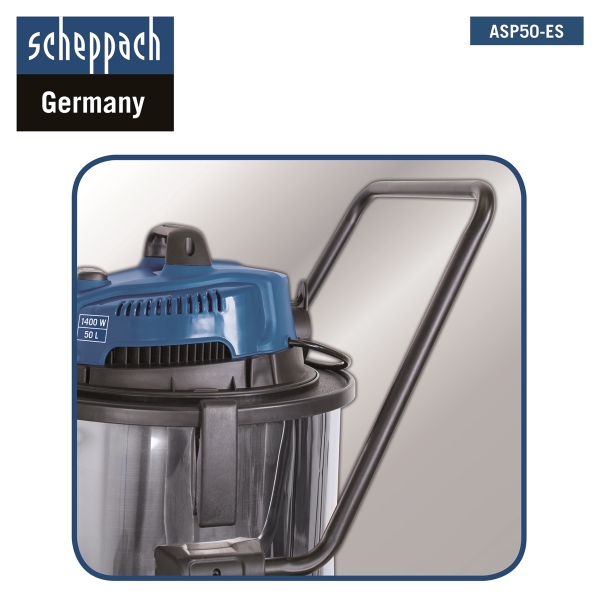 SCHEPPACH ASP50-ES Nass-/Trockensauger Staubsauger Industriesauger 