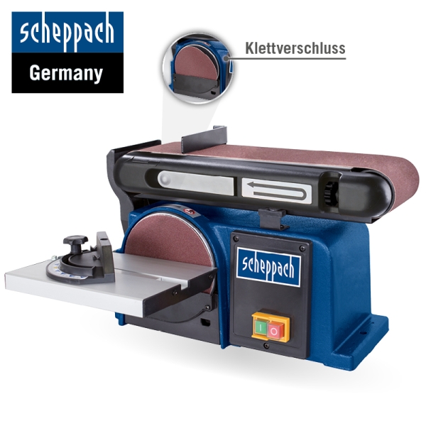 SCHEPPACH BTS900 Bandschleifer & Tellerschleifer Kombi-Schleifer Schleifmaschine 