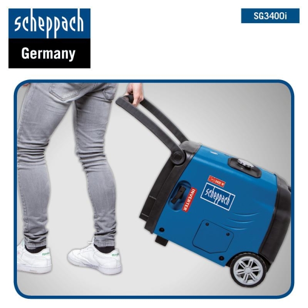 SCHEPPACH SG3400i Inverter Stromerzeuger Notstromaggregat Generator Benzin 5,1PS
