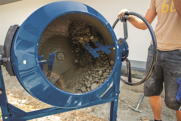 Scheppach Betonmischer Mix 160 L Mörtelmischer Zementmischer Betonmischmaschine 