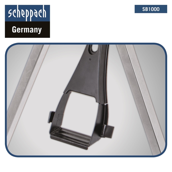 Scheppach SB1000 Spannbock mobil Werkbank Arbeitsbock klappbar Metall *2.Wahl* 