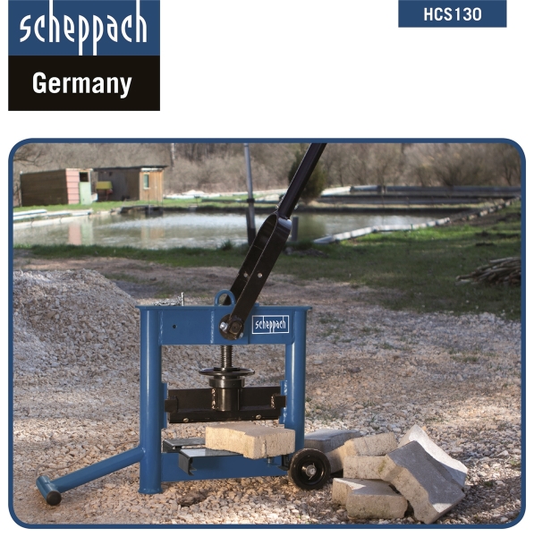 SCHEPPACH HSC 130 Steintrenner Steinknacker Knacker Trenner  