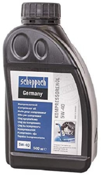 SCHEPPACH Kompressorenöl Ultra Performance Longlife SAE 5W-40 500 ml Flasche 