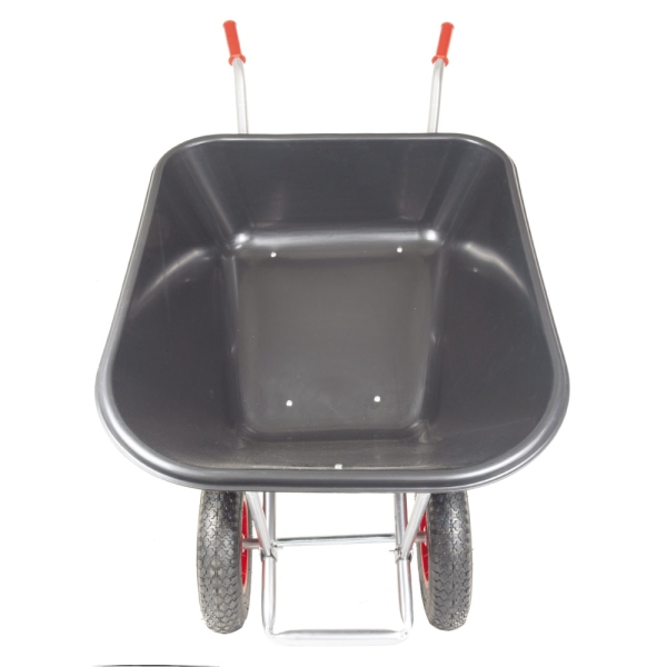 BPA Großmuldenkarre Zweirad Schubkarre Agrarkarre Futterkarre 2Rad 240l  *2.WAHL* 