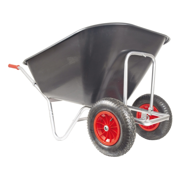BPA Großmuldenkarre Zweirad Schubkarre Agrarkarre Futterkarre 2Rad 240l  *2.WAHL* 