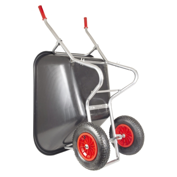 BPA Großmuldenkarre Zweirad Schubkarre Agrarkarre Futterkarre 2Rad 240l  *2.WAHL* 