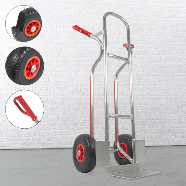 TRESTLES S04 Profi Alu Sackkarre Treppenrutsche 150 kg PU **GEBRAUCHT** 
