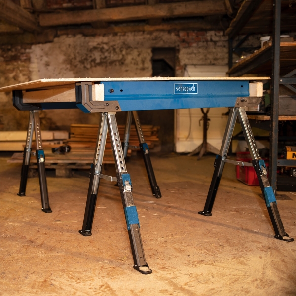 SCHEPPACH MWB600 Sägebock Universalbock Bock Unterstellbock 589kg 2 Stück 