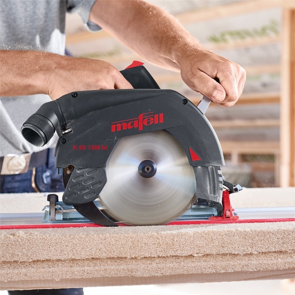 MAFELL PowerSet K 65 18M bl PURE Handkreissäge Handkreissäge inkl 2x 8Ah Akku 