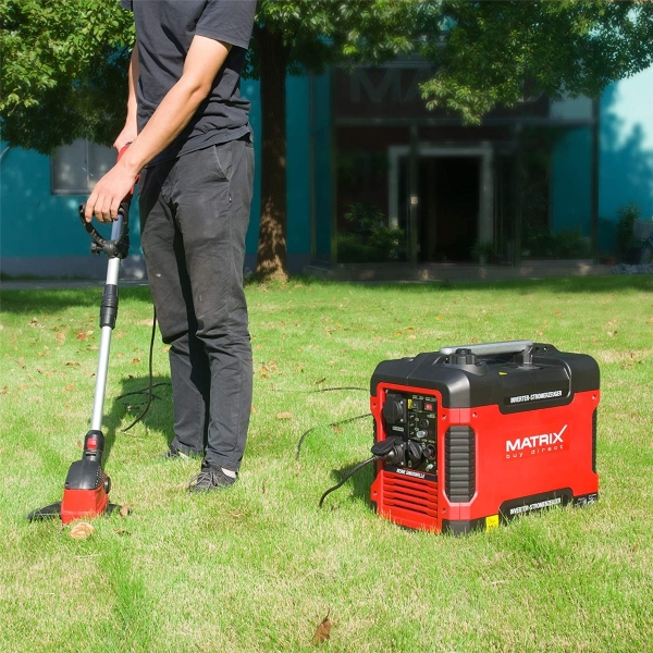 MATRIX Notstromaggregat Stromerzeuger Inverter Benzin leise PG2000iUSB *2.Wahl* 