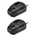 2x Batavia 7063688 Ladegerät Ersatzladegerät Systemladegerät 2,4 A