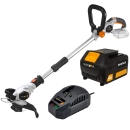 Batavia 7062515 Akku Rasentrimmer Motorsense Freischneider 1x4Ah Akku +Ladegerät