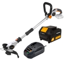 Batavia 7062515 Akku Rasentrimmer Motorsense Freischneider 1x5Ah Akku +Ladegerät