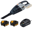 Batavia Akku-Handsauger Staubsauger Autosauger Werksattsauger 2x4Ah Akku+Ladeg.