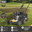 TEXAS Vertikutierer Benzin Moosentferner Rasenlüfter Pro Cut 400TG 40cm 212cm³