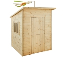 SOULET Spielhaus Kinder Garten Kinderspielhaus Holz Gartenhaus Santa Monica
