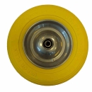 FORT Flex Pro Steel Rad PP PU Schubkarrenrad Ersatzrad Vollgummi Pannensicher