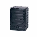 GARANTIA Komposter Eco-Master 300L schwarz 60x60x90cm Kompost Kompostierer