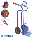 TRESTLES Sackkarre klappbar Vollgummireifen Transportkarre 200kg S04Z1sk blau