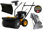 TEXAS Kehrmaschine Benzin 70 cm Laubsammler Schneeschieber Handy Sweep 710TG SET
