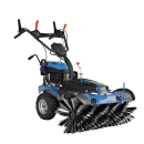GÜDE Benzin Kehrmaschine Schneeräumer GKM100.1 3in1 inkl. Schneeschild Laubsammler