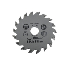 MATRIX TCT Sägeblatt 54mm Ersatz für Mini Handkreissäge MCS 400 PW | 10 Zähne 