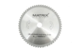 MATRIX Sägeblatt 210 x 25,4 x 2,8 60 Zähne Hartmetall Ersatzsägeblatt 