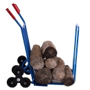 TRESTLES Sackkarre Treppensteiger für Holz Brennholz Holzstransport S101PHS 