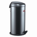 WESCO Abfalleimer Capboy Maxi 22 Liter Stahlblech grau graphit 64 cm
