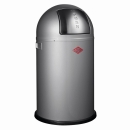 WESCO Abfalleimer, Abfallsammler, Mülleimer, Silber, Pushboy Junior, 22L ***NEU***