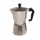 KRÜGER Alu Espressokocher, Espresso-Kocher, Silber, 6 Tassen ***NEU***