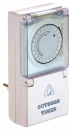 as-Schwabe 24031 Tages-Zeitschaltuhr IP44 mechanisch, Kinderschutz ***NEU***