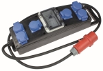 as-Schwabe 60809 Vollgummi-Steckdosenleiste S2+ , 16A/230V-IP 44- ***NEU***