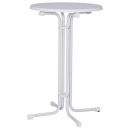 MFG 1602217 Stehbiertisch Ø 70x110 cm, weiß ***NEU***