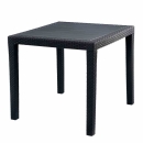 PROGARDEN 052024 Bistro-Tisch 77x77 cm, anthrazit ***NEU***