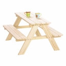 PINOLINO 201016 Kindersitzgruppe Nicki, Fichtenholz, unbehandelt ***NEU***