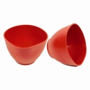 HAROMAC 38350001 Gipsanrührbecher konisch rot flexibel Gummi