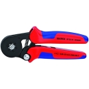 KNIPEX 0304849 Kerbzange, mechanisch, Aderendhülsen, 0,08-6mm², AWG0-20, Kerbung ***NEU*** 