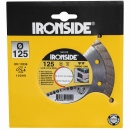 IRONSIDE Diamant-Trennscheibe Typ EUROJET 125mm, 2,2/10mm Rand geschlossen **NEU**