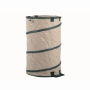 SIENA GARDEN Gartensack 120 Liter Springrahmen Polyurethan-Gewebe 3 Griffe beige