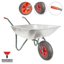 RAVENDO Schubkarre Schubkarren Schiebtruhe Gartenschubkarre Schiebetruhe 80l