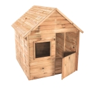 SOULET Spielhaus Marina Gartenhütte Holzhaus Outdoor Kinderspielhaus für 3Kinder