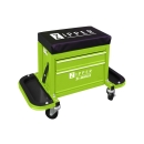ZIPPER ZI-MHKS3 mobiler Montagehocker Hocker Sitz gepolstert mit 2 Schubladen