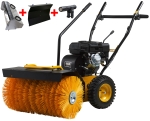 Texas Benzin Kehrmaschine Schneeräumer 60cm Handy Sweep 619TG 3in1 *2.WAHL* 