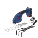 GÜDE 18V Akku Gartenpflegeset Grasschere Heckenschere Akkuharke GPS 18-201-05