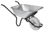 HAEMMERLIN Bauschubkarre Schubkarre Aktiv Excellium Plus 120 PU-Rad 120l 250kg