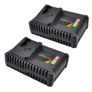 2x Batavia 7063554 Schnellladestation Ladegerät Schnelllader Fast Charger 4A